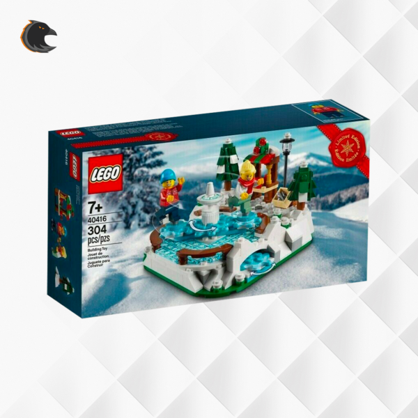 40416 Lego Ice Skating Rink Pista di Pattinaggio sul Ghiaccio - Limited Edition